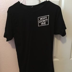 Why don't we black shirt